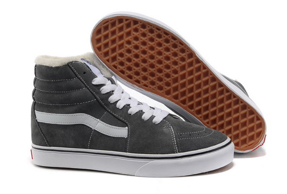 Vans High-Top Shoes Men Lined with fur--009